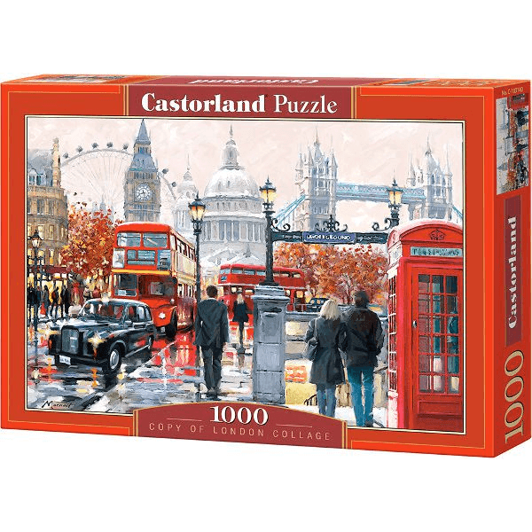 Castorland London Collage 1000 pcs Puzzle 1000 kusov Mesto