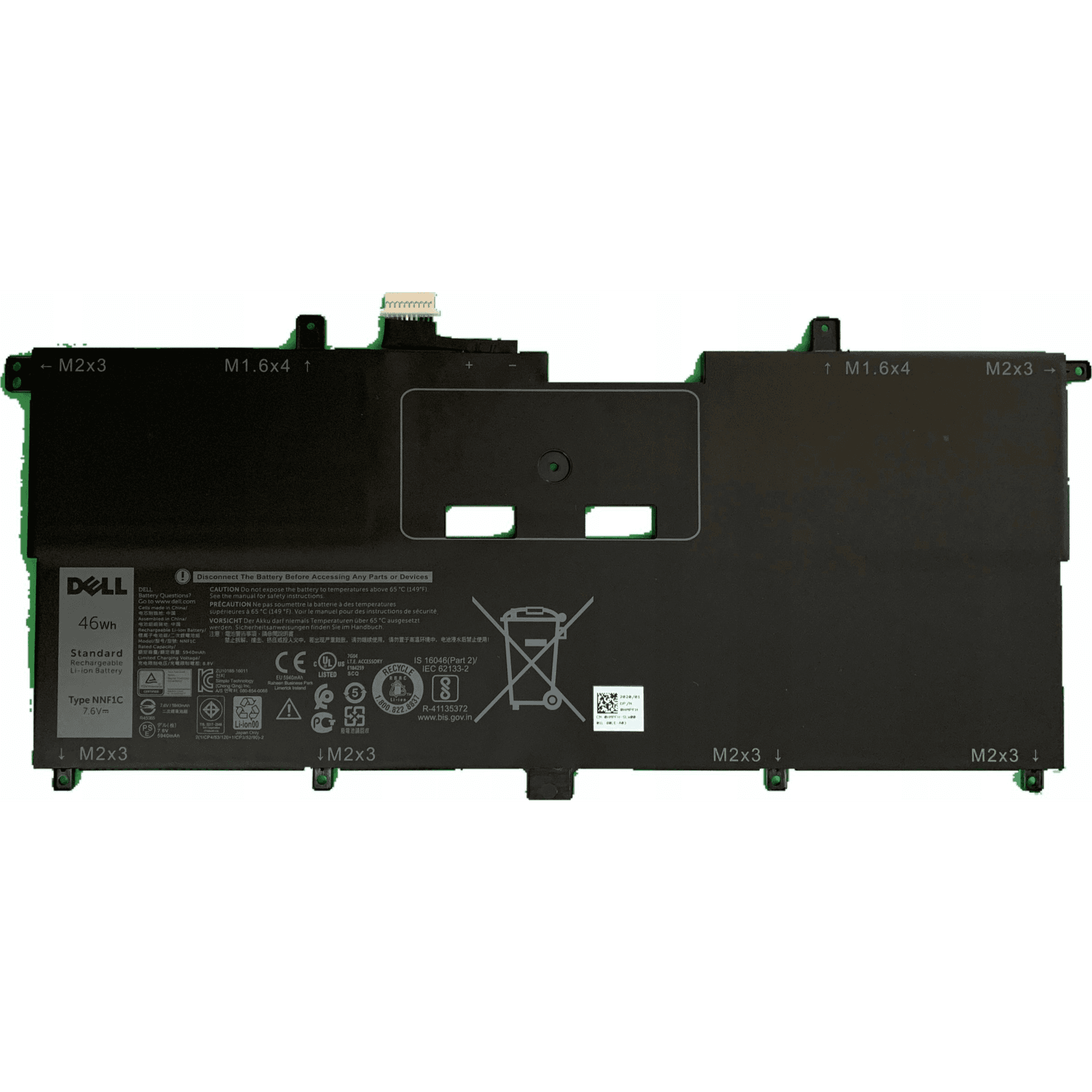 DELL NP0V3 náhradný diel na laptop Batérie