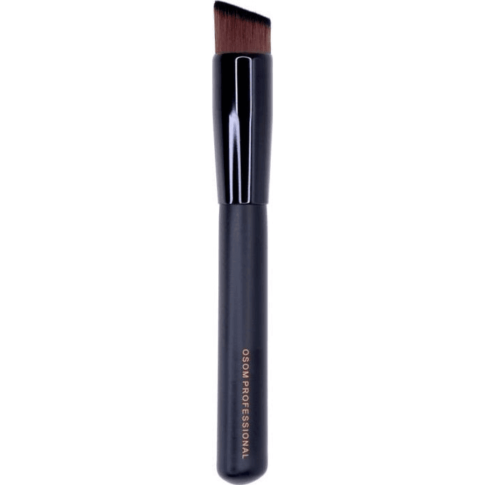 Kozmetický štetec na kontúrovanie tváre OSOM Professional Angled Flat Top
