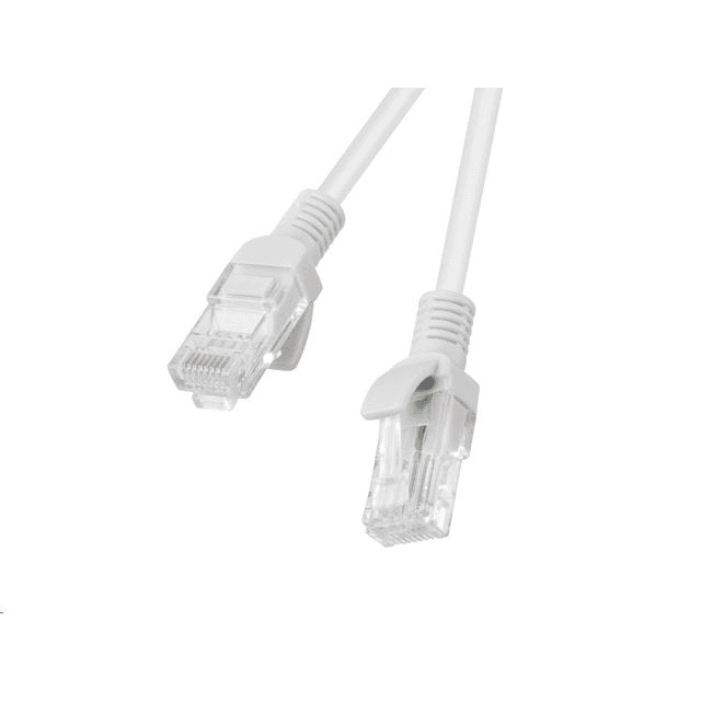 Patchcord U/UTP 6 Lanberg RJ45 / RJ45 10 m šedá 5901969406276