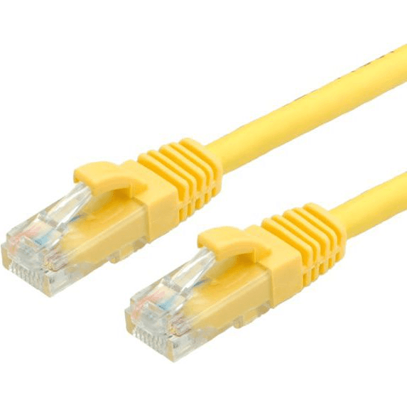 Sieťový kábel Value UTP, Cat6, 1.5m, 1,5 m, U/UTP (UTP), žltý