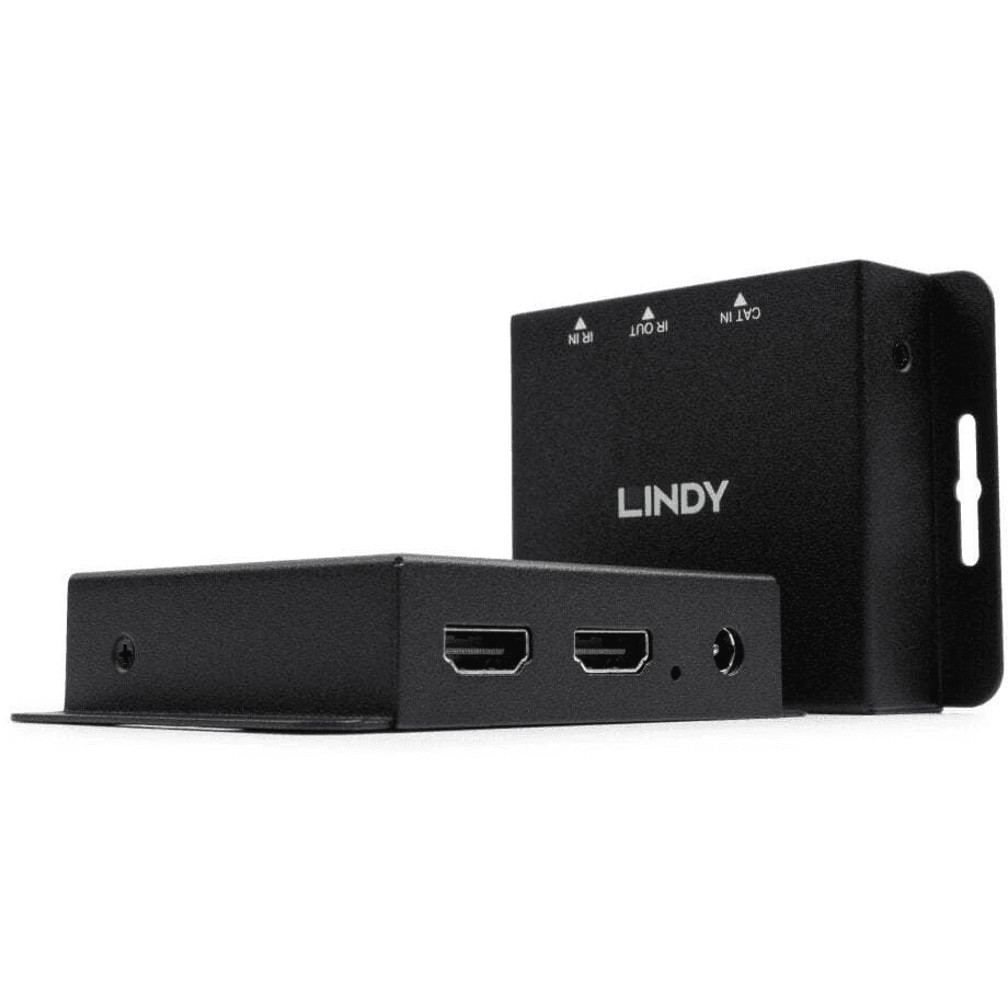 Lindy 38509 audio / video predlžovač AV vysielač a prijímač Čierna