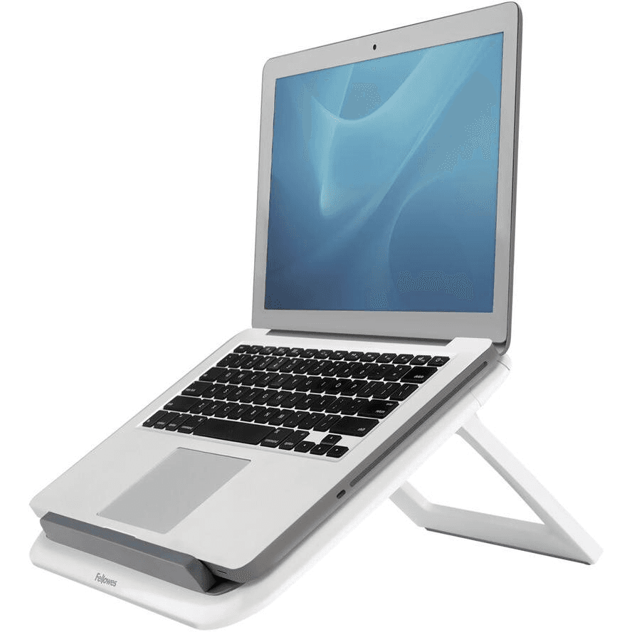 Fellowes 8210101 stojan na laptop Šedá, Biela 43,2 cm (17")