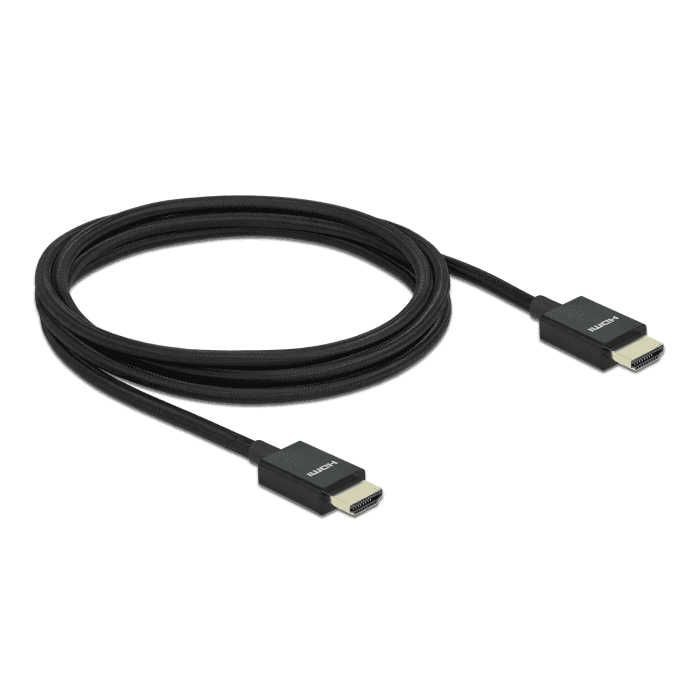 DeLOCK 85385 HDMI kábel 2 m, Typ A (štandardný), čierny
