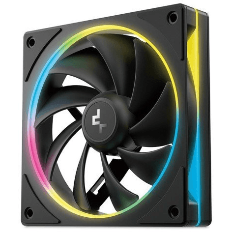 DeepCool FL12 SE Počítačová skriňa Ventilátor 12 cm Čierna 1 kusov