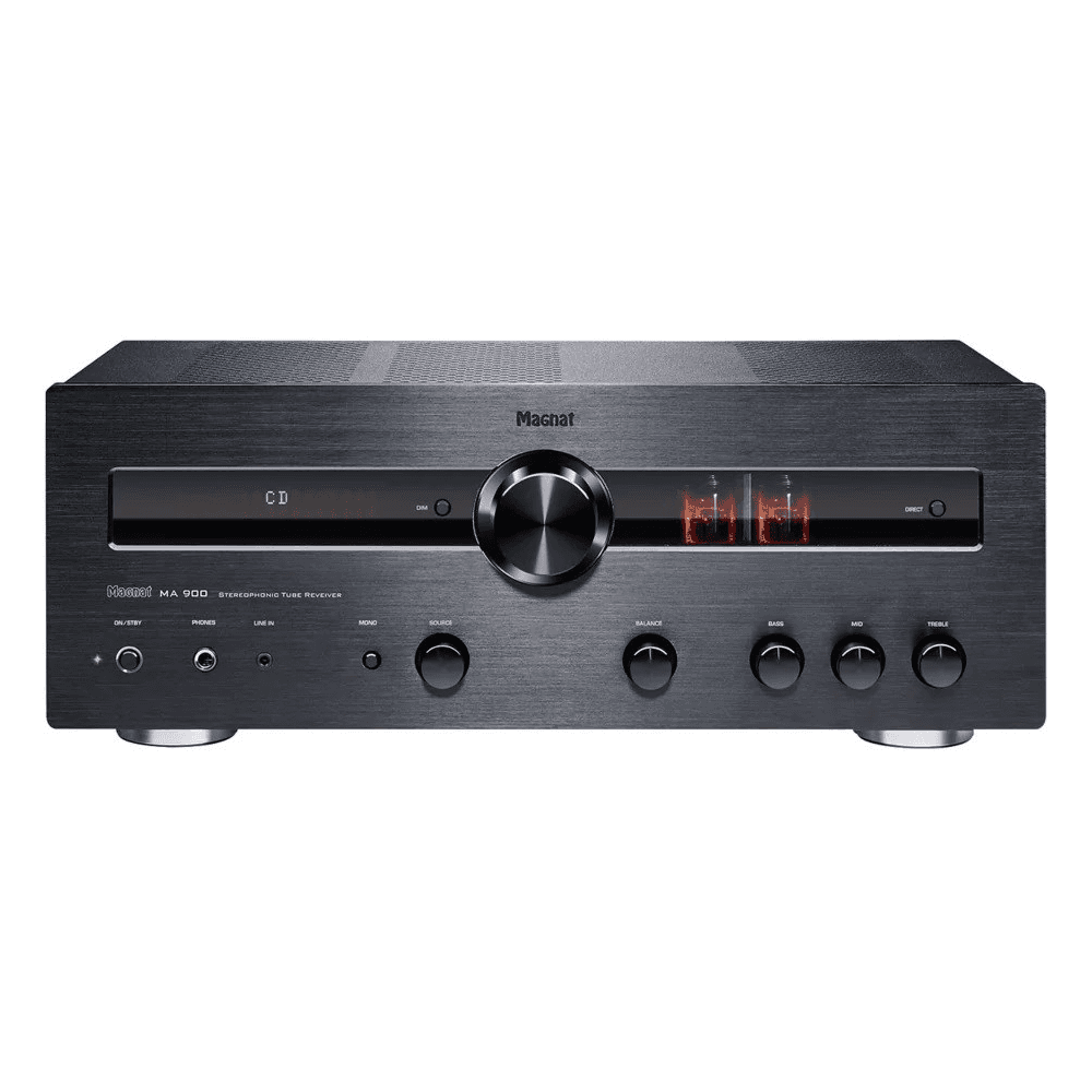 2-kanálový zosilňovač Magnat MA 900 – čierny, 200 W, Bluetooth