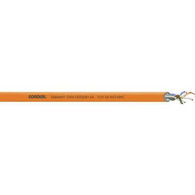Cordial CCAT 6A INST-ORANGE 100 FRNC 8m.