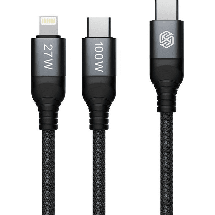 Kábel Nillkin USB typ C - Apple Lightning 1 m čierny