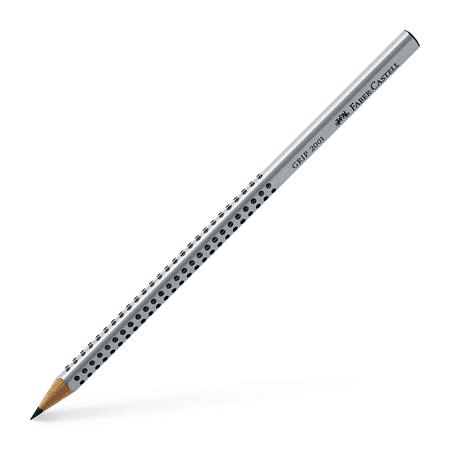 Ceruzka Faber-Castell Grip 2001, B, sivá
