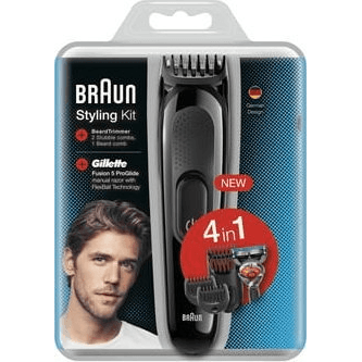 Braun SK3000 zastrihávač fúzov Batérie 13 1,1 cm Čierna