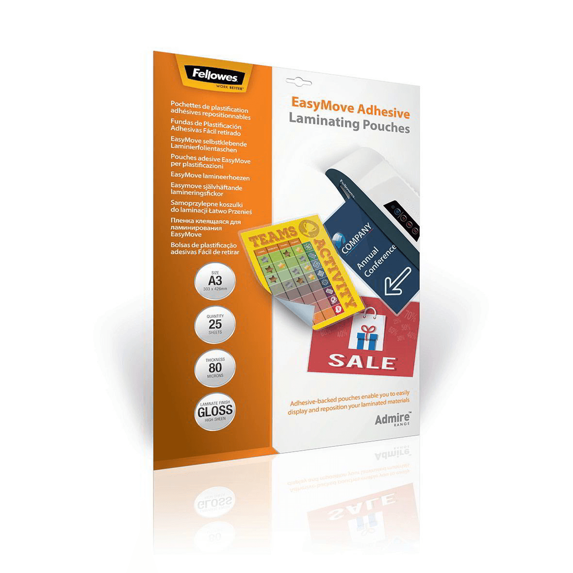 Fellowes 5601803 laminovacie puzdro 25 kusov