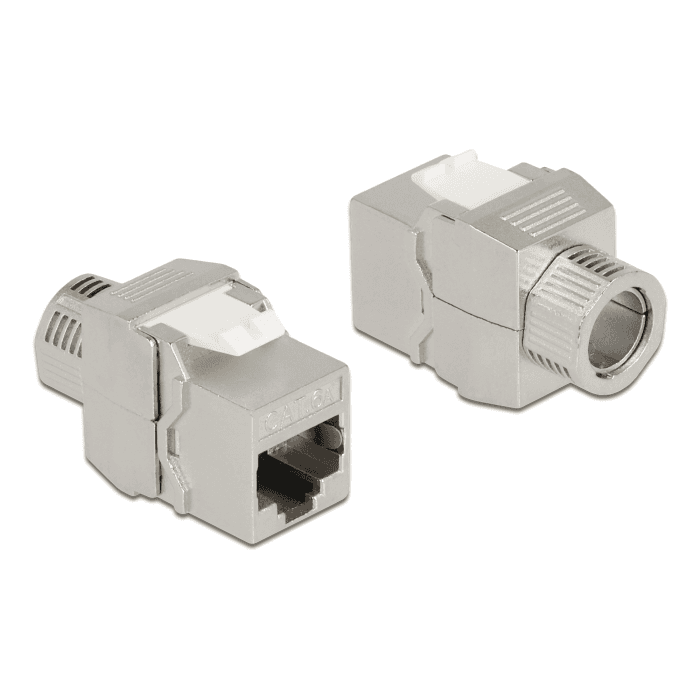 Keystone modul RJ45 samica pre LSA Cat.6A, tienený, Delock 87032