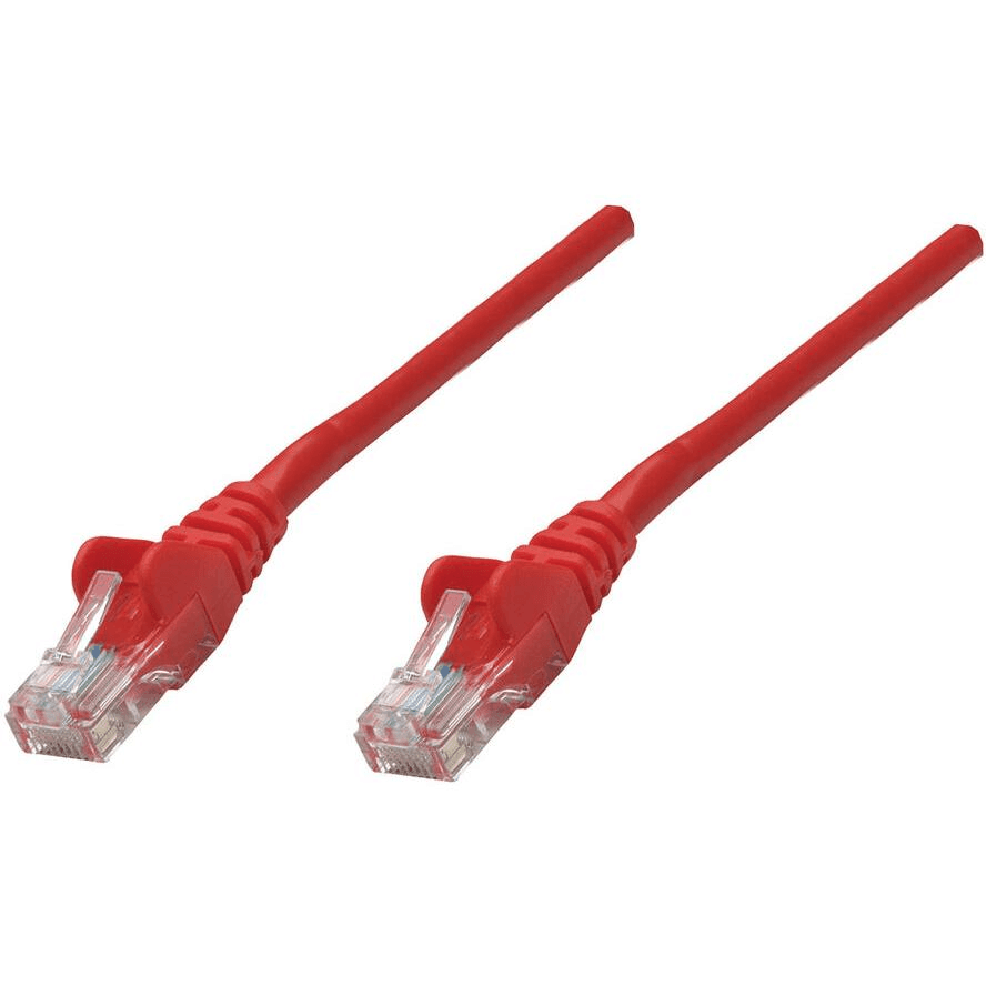 Intellinet 0.25m Cat6A SFTP sieťový kábel Červená 0,25 m S/FTP (S-STP)