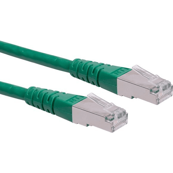 Patch kábel Roline S/FTP 6 RJ45 / RJ45 10 m zelený