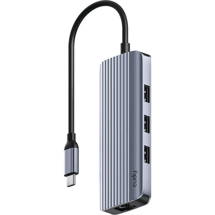 USB Hub Cudy 00-00124406 6 portov