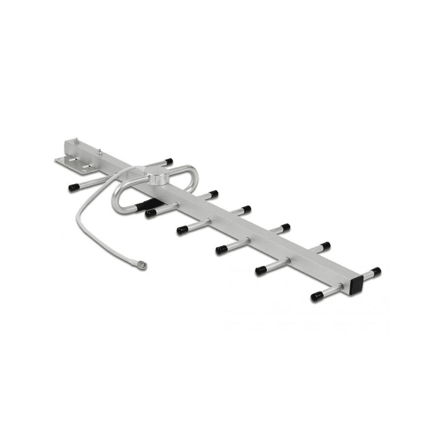 LPWAN 806 - 896 MHz Yagi anténa SMA samec 10 dBi pevná Delock 12569