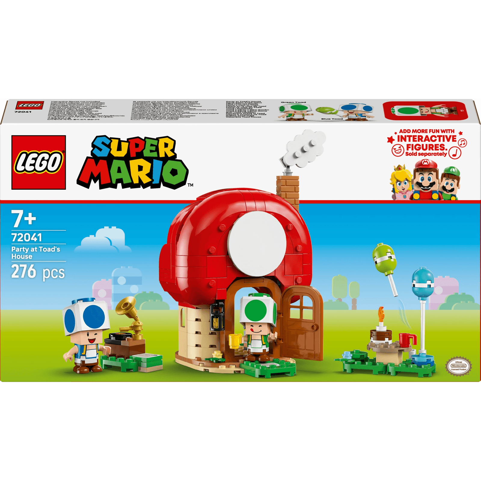 Stavebnica LEGO Super Mario Toadova párty 276 dielikov
