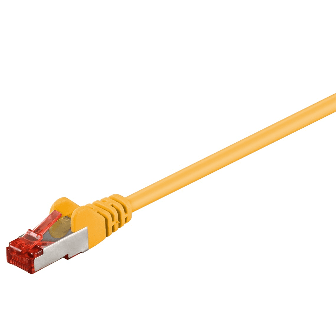 Patchcord S/FTP 6 Goobay RJ45 / RJ45 3 m žltá