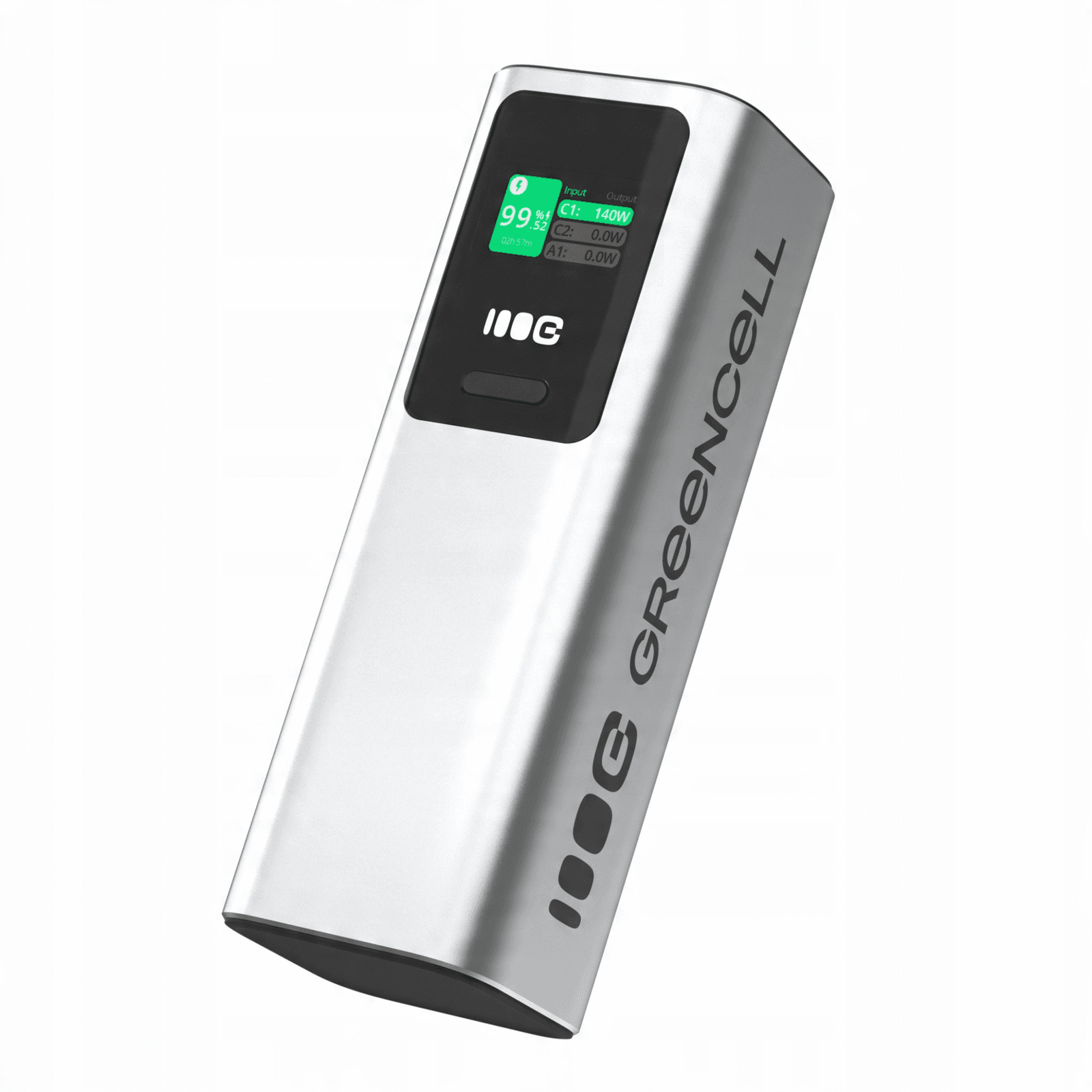 Powerbanka Green Cell PowerPlay Ultra PBGC25UD 25200 mAh 140W strieborná