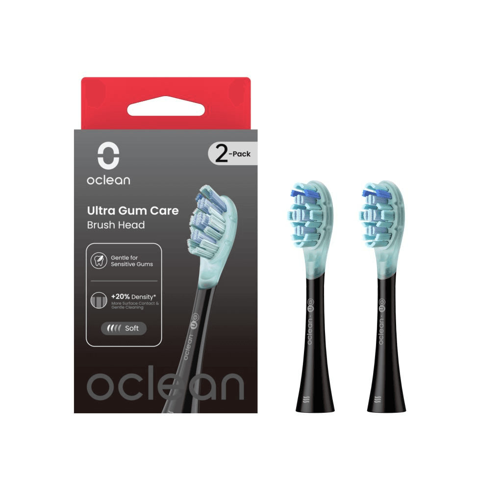 OCLEAN ULTRA GUM CARE NÁSTAVCE NA SONICKÚ KEFKU ČIERNE 2ks
