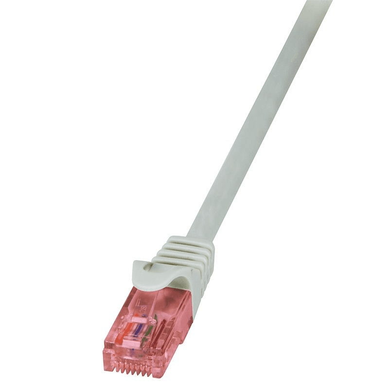Kábel LAN RJ45, LogiLink U/UTP, CAT 6, 10.00 m