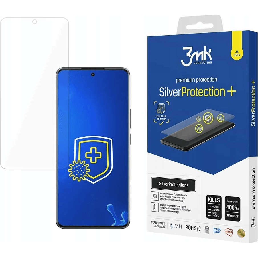 ODOLNÁ ANTIMIKROBIÁLNA OCHRANNÁ FÓLIA 3MK SILVERPROTECT+ PRE REALME GT5