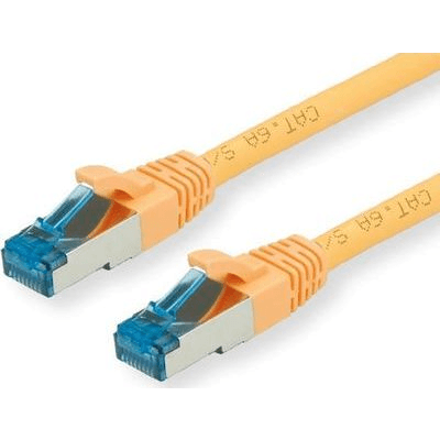 Patchcord Roline S/FTP, 6, RJ45 / RJ45, 0,5 m, žltý