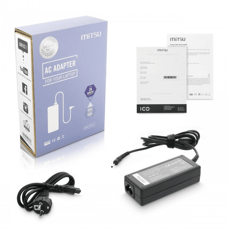 Napájací adaptér pre Acer N19H2, Swift 3 SF314-59 19v 3.42a (3.0x1.1) 65W