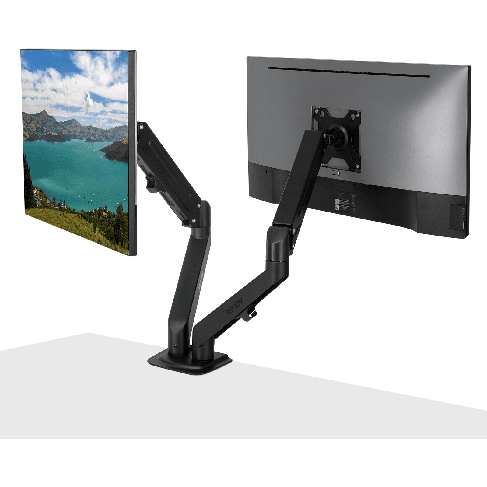 Lindy 40708 držiak / stojan na monitory 68,6 cm (27") Stôl Čierna