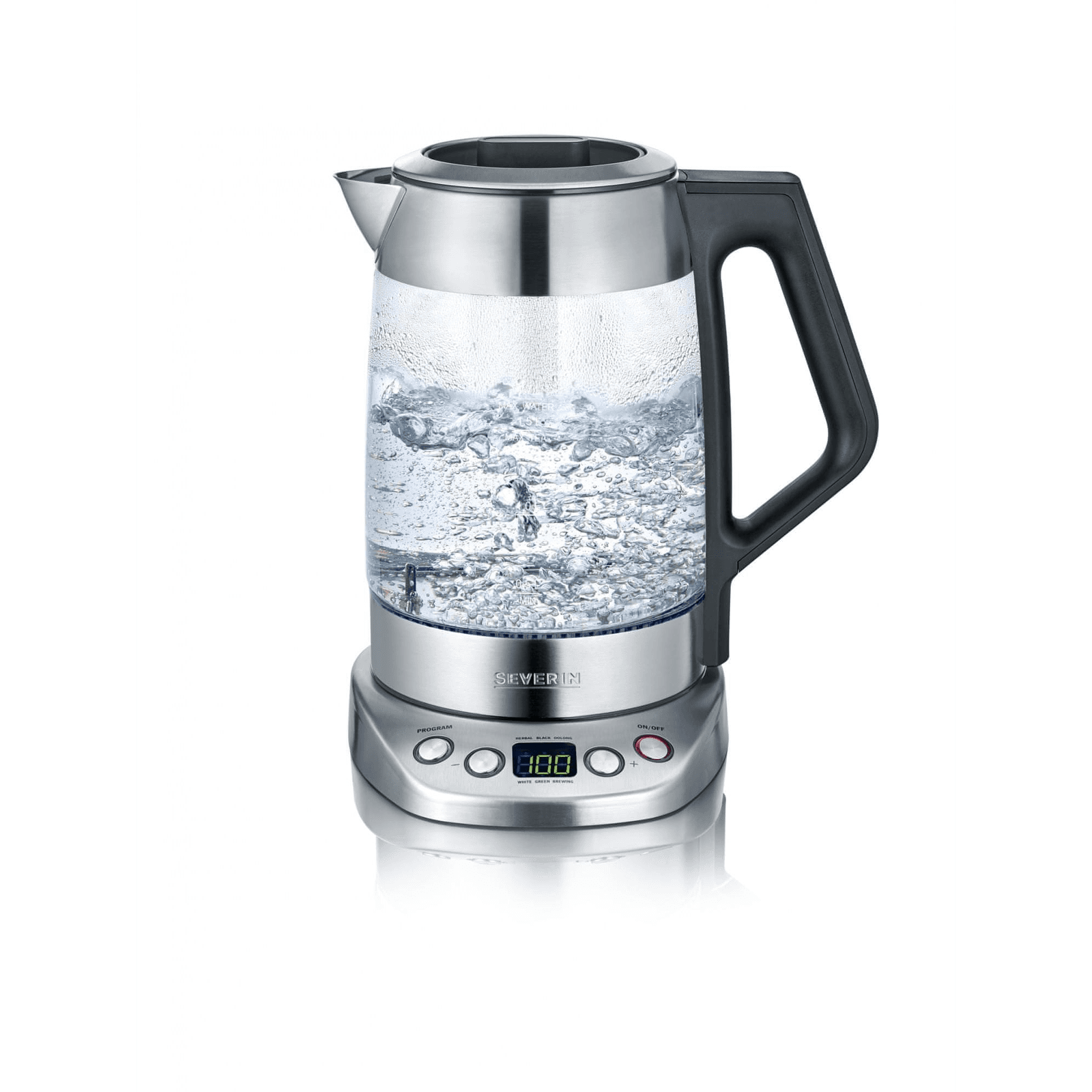 Rýchlovarná kanvica Severin WK 3479 3000 W 1,7 l čierna