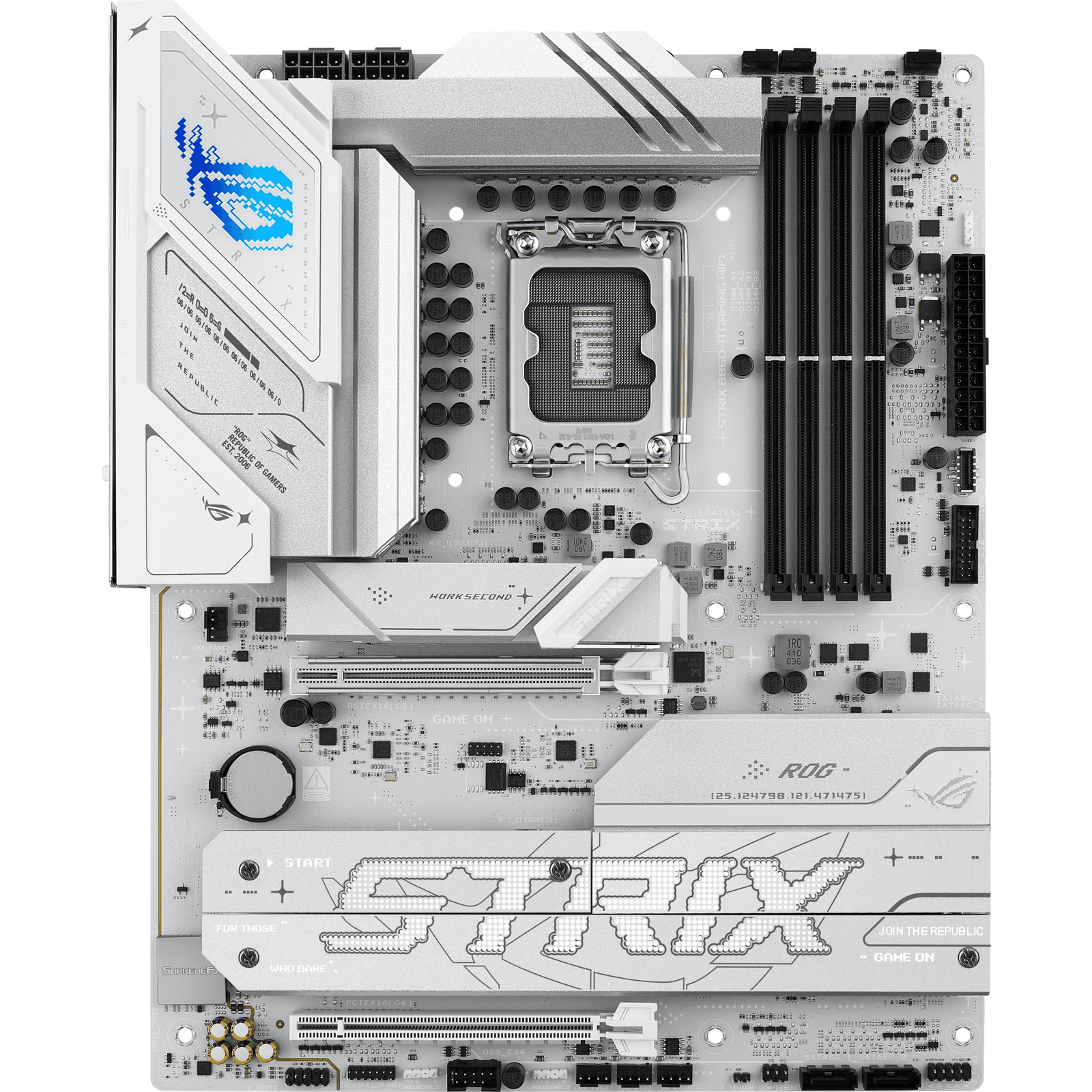 ASUS ROG STRIX B860-A GAMING WIFI Intel B860 LGA 1851 (Socket V1) ATX