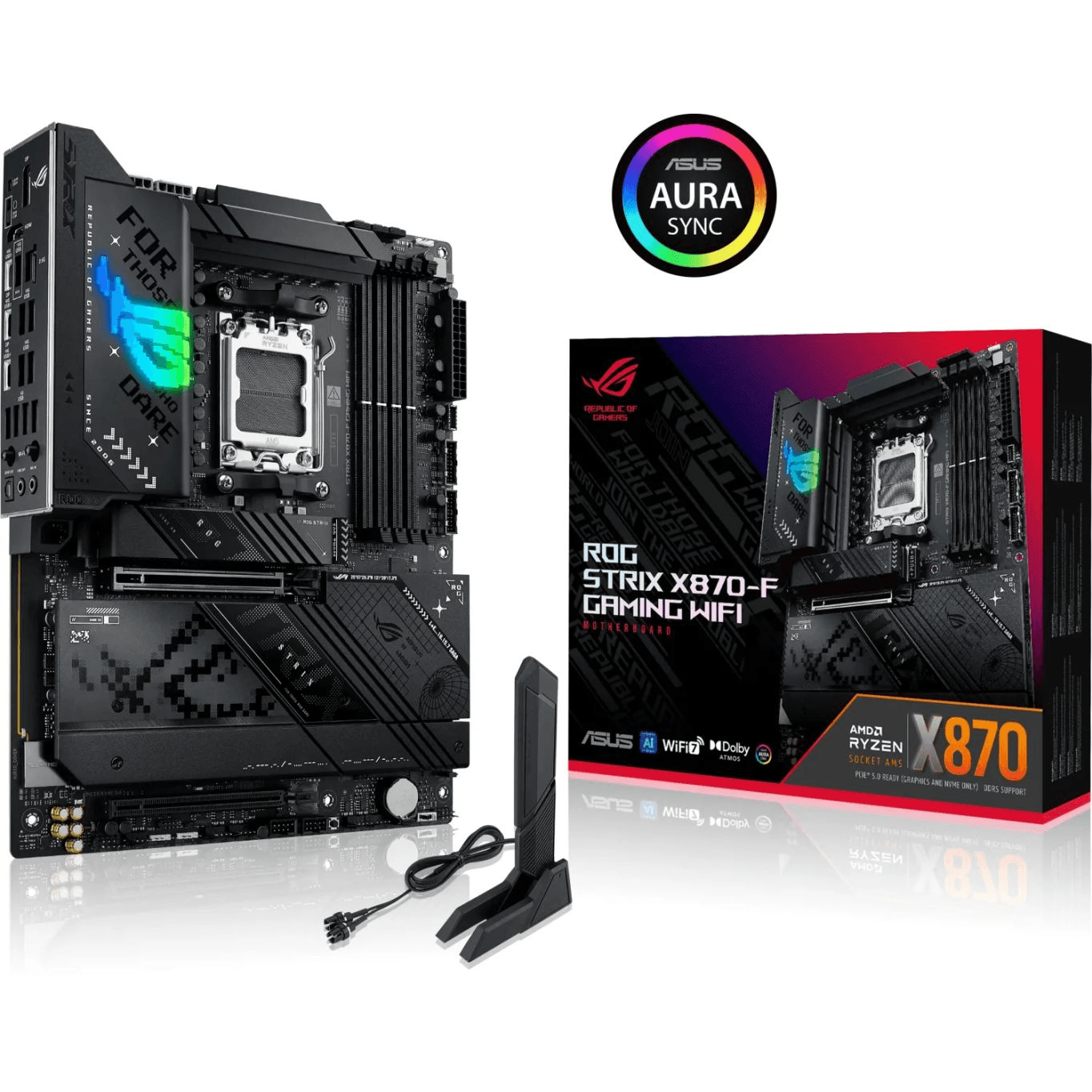 ASUS ROG STRIX X870-F GAMING WIFI AMD X870 Pätica AM5 ATX