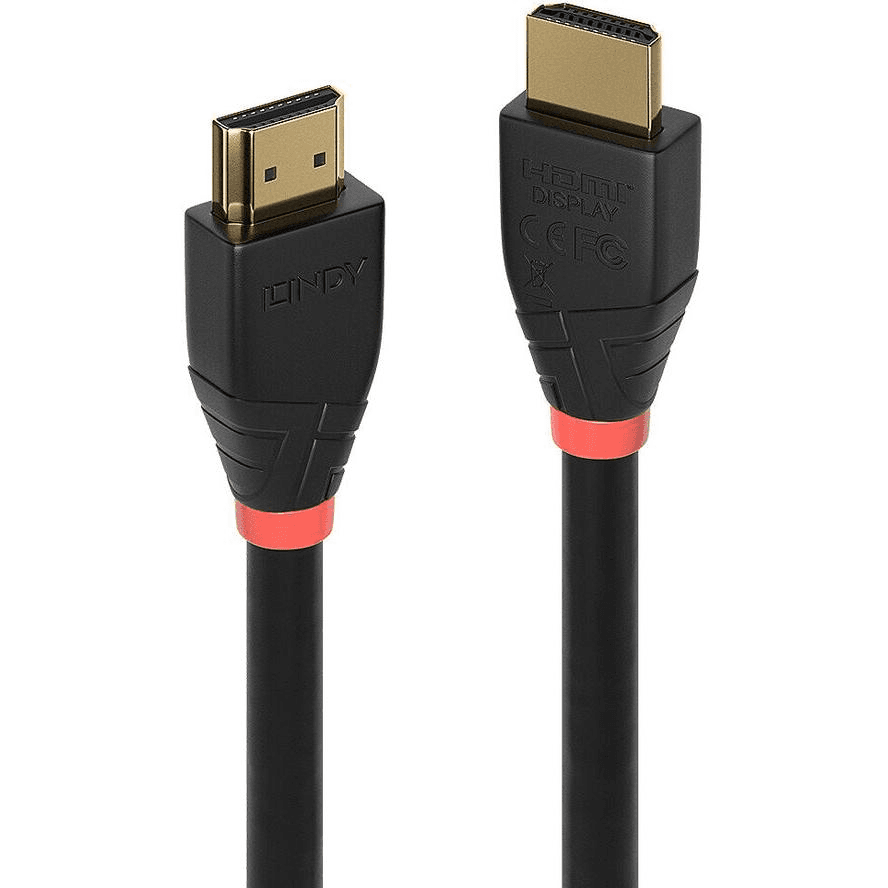 Lindy 41016 HDMI kábel 7,5 m Typ HDMI (štandard) Čierna