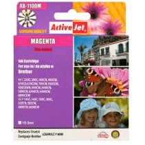 Atrament ActiveJet AB-1100MNX pre Brother červený (magenta)