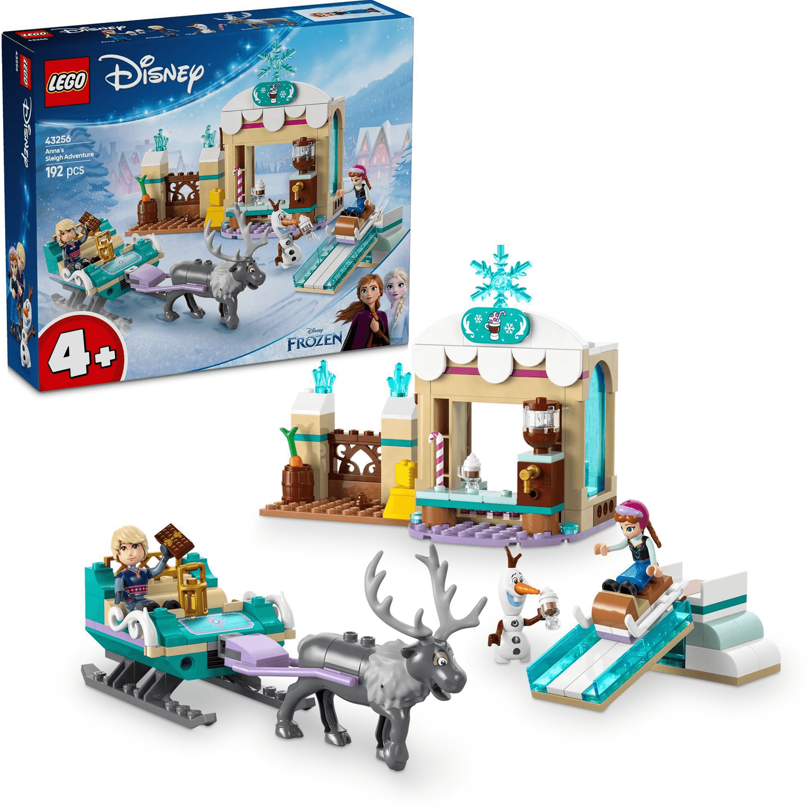 Súprava LEGO Disney Anna na saniach 192 dielikov