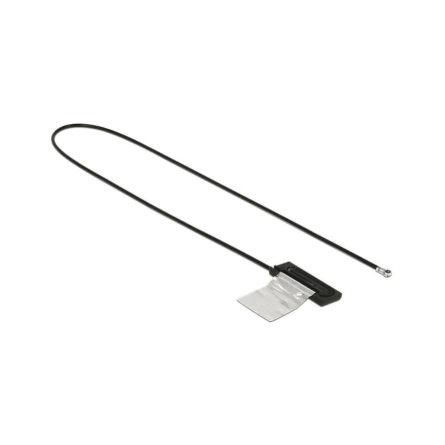 Anténa WLAN WiFi 6 Dual Band pánsky konektor I-PEX MHF 4L 1 dBi Delock