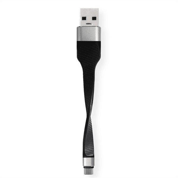 Kábel Roline USB typ C - USB typ C 0 m čierny