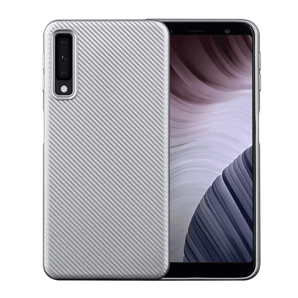 Zadný Kryt Gigapack pre Samsung Galaxy A7 (2018) SM-A750F strieborný