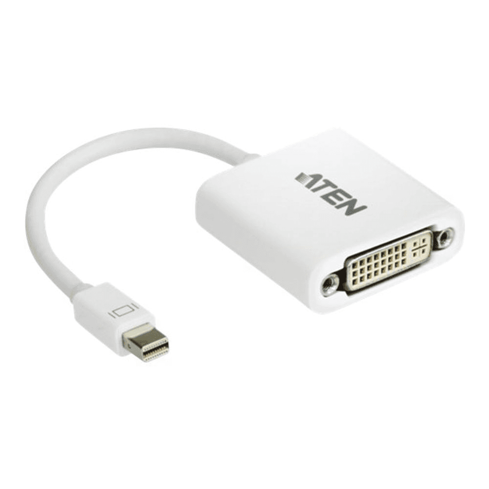 ATEN VC960-AT adaptér na video kábel Mini DisplayPort DVI-I Biela