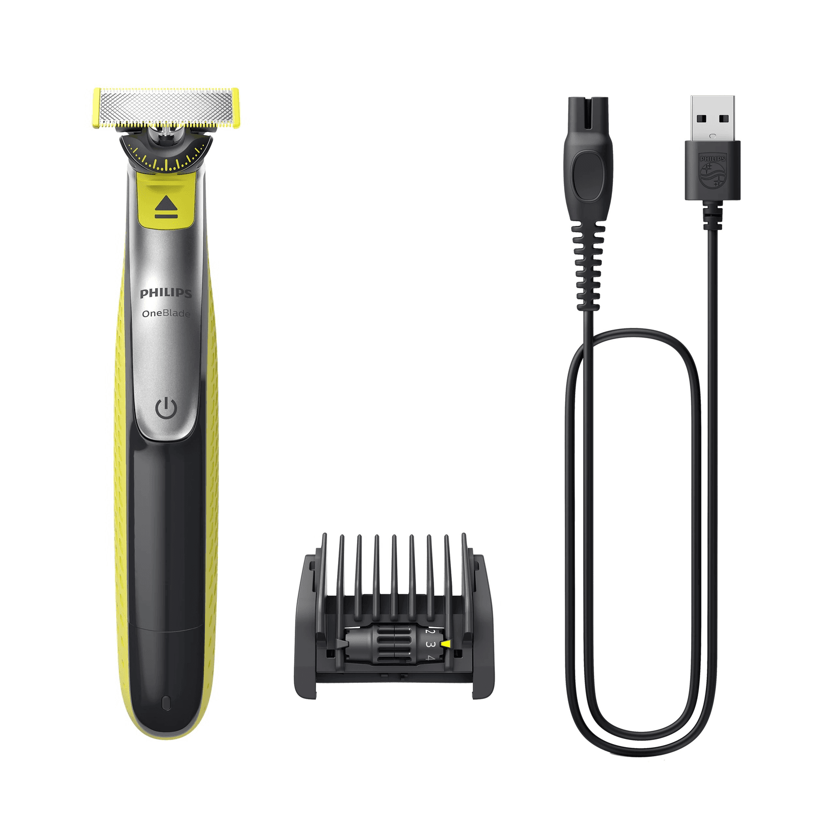 Philips QP2734/23 pánsky holiaci strojček Planžetový holiaci strojček Zelená, Šedá