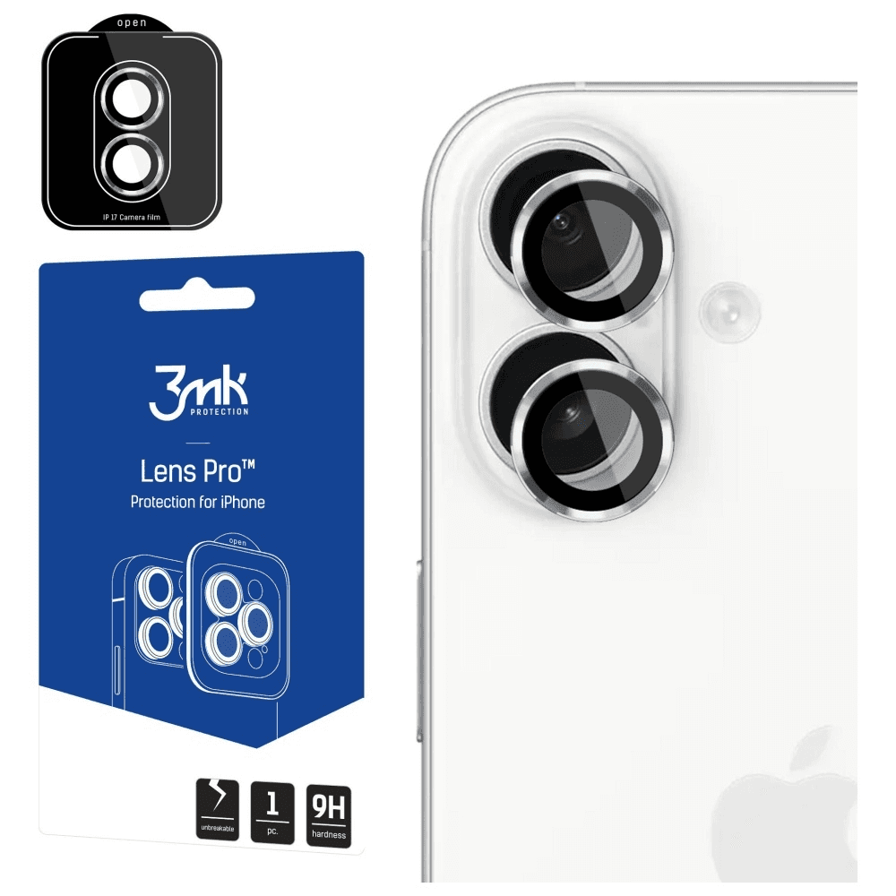 APPLE IPHONE 17 - 3MK OCHRANA OBJEKTÍVU PRO SILVER