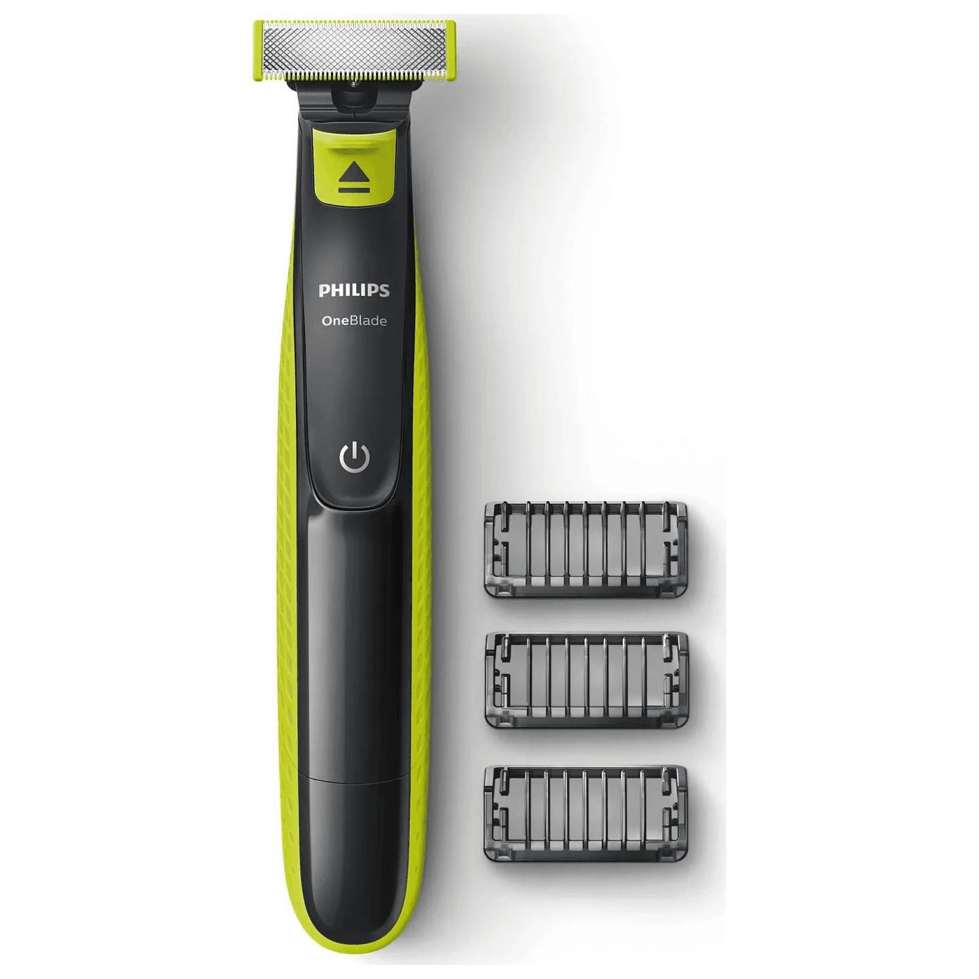 Philips Norelco OneBlade QP2724/10 pánsky holiaci strojček Planžetový holiaci strojček Zastrihávač Šedá, Limetka