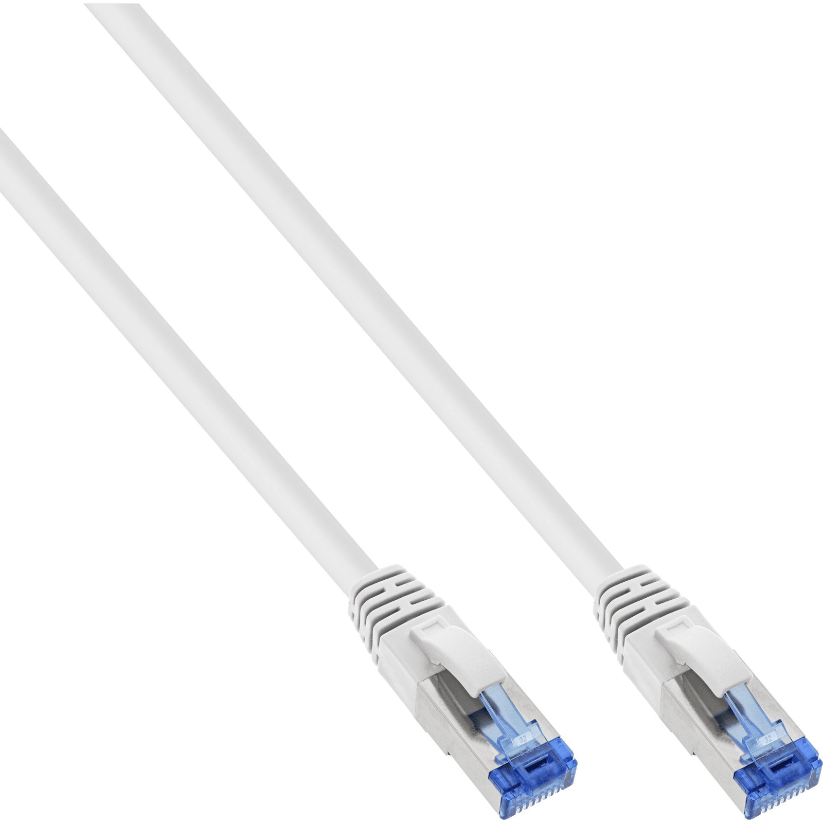 InLine 76821W sieťový kábel Biela 0,25 m Cat6a S/FTP (S-STP)