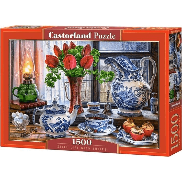 Castorland Still Life with Tulips 1500 pcs Puzzle 1500 kusov Umenie