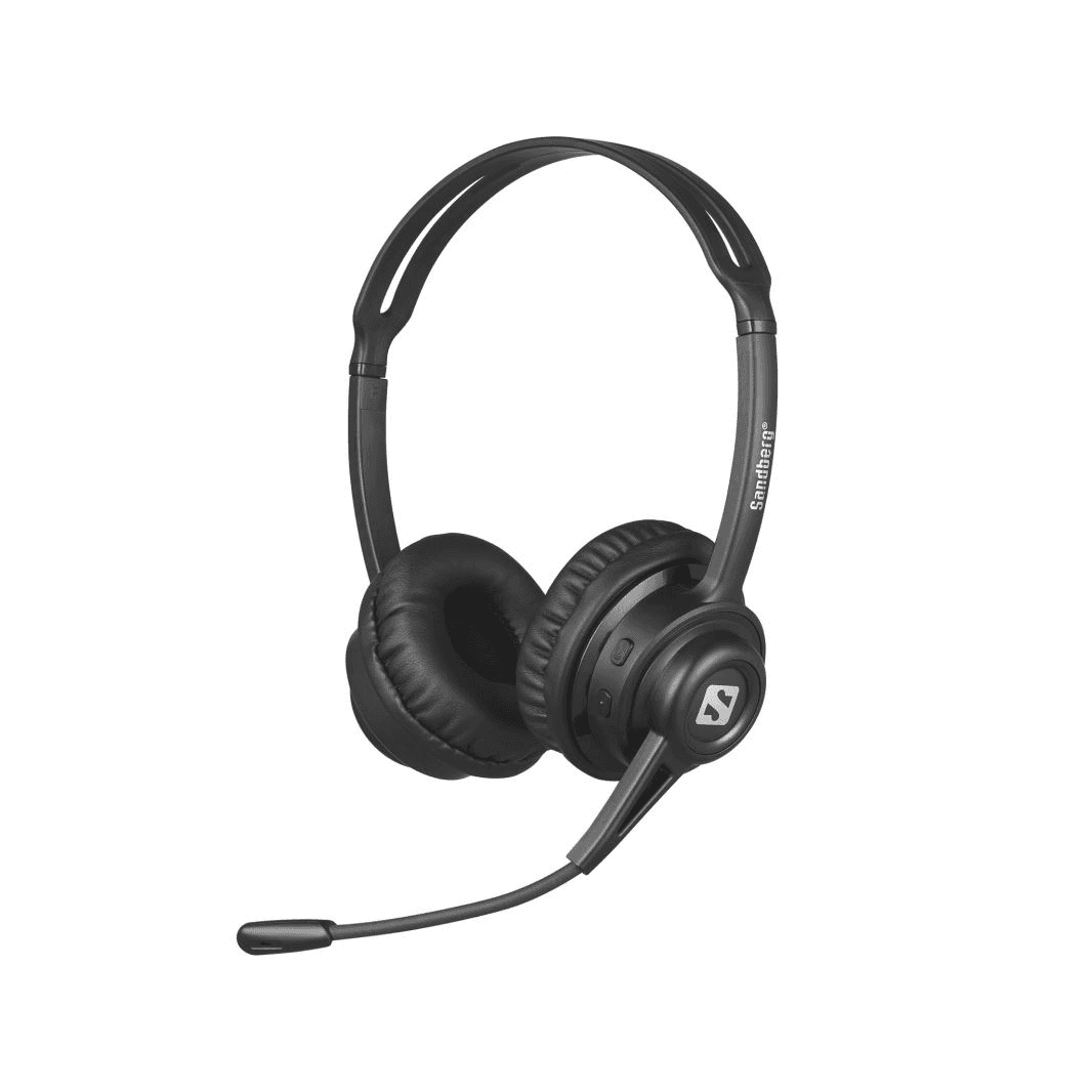 Sandberg 126-44 slúchadlo / náhlavná súprava Slúchadlá s mikrofónom Bezdrôtový Pres hlavu Hudba / bežné Bluetooth Čierna