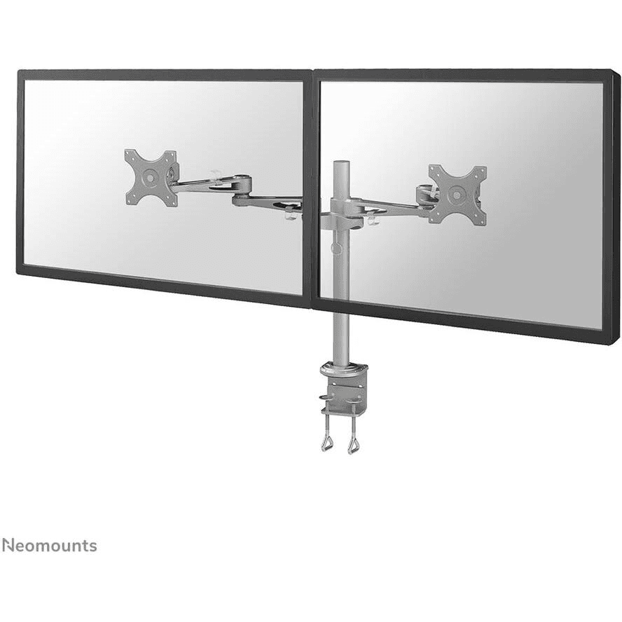 Neomounts FPMA-D935D držiak / stojan na monitory 68,6 cm (27") Strieborná Stôl