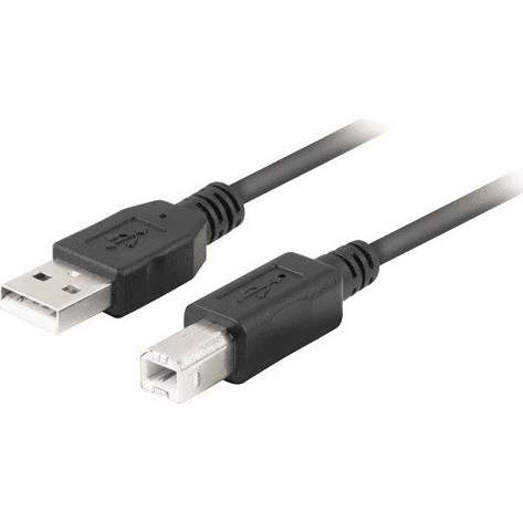 USB-A (M) -> USB-B (M) 2.0 kábel 3M s feritovým filtrom