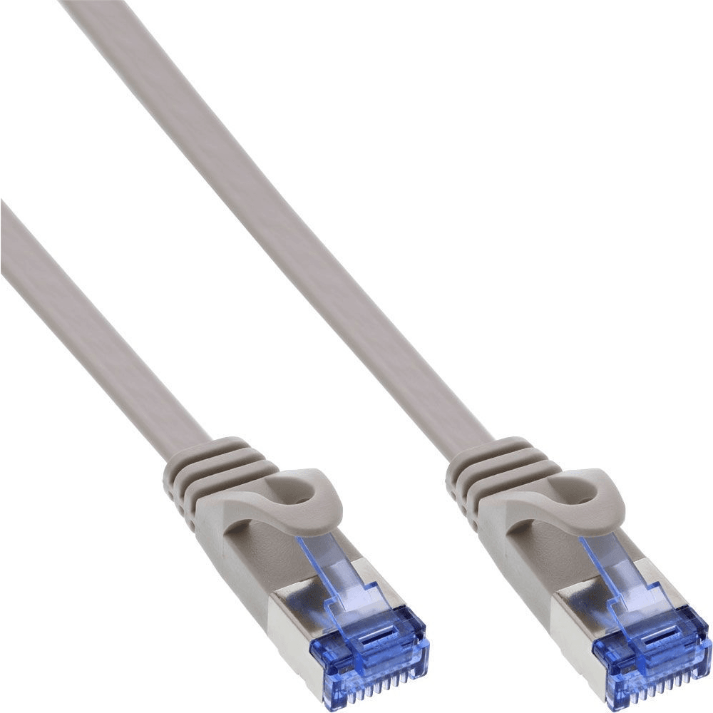InLine 71802 sieťový kábel Šedá 2 m Cat6a U/FTP (STP)