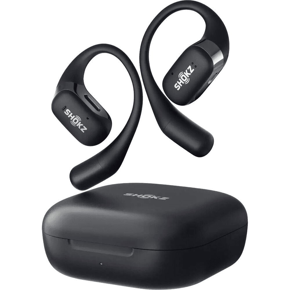 SHOKZ OpenFit Slúchadlá Bezdrôtový Závesný Hovory / hudba / šport / bežné Bluetooth Čierna