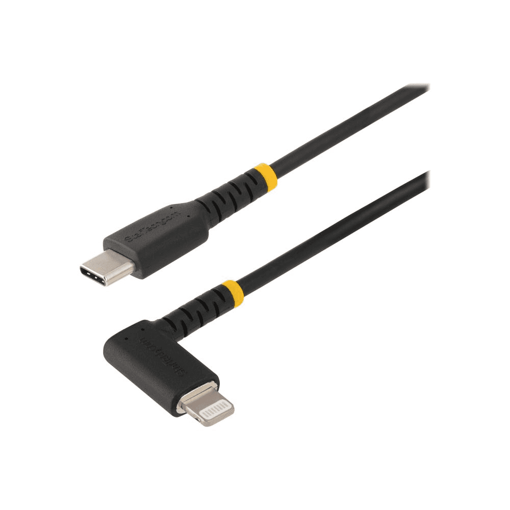 StarTech.com RUSB2CLTMM1MR kábel k mobilnému telefónu Čierna 1 m USB C Lightning
